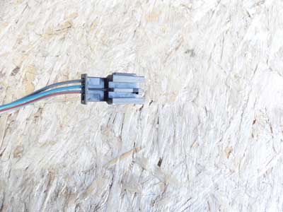 Mercedes Black 4 Pole 3 Wire Female Connector 04254592285